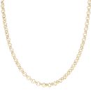 9ct Yellow Gold Belcher Chain 22"