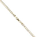 9ct Yellow Gold Curb Chain 20"