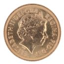 2012 Elizabeth II Fourth Portrait UK Full Sovereign Coin