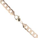 9ct Yellow Gold Plain Curb Chain 20"