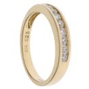 18ct Yellow Gold 0.25ct Brilliant Cut Diamond Eternity Ring