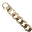 9ct Yellow Gold Curb Bracelet 9"