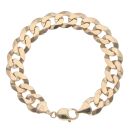 9ct Yellow Gold Curb Bracelet 8.5"