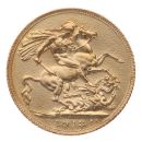 1913 George V Large Head UK Full Sovereign Coin