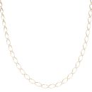 9ct Yellow Gold Curb Chain 22"