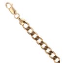 9ct Yellow Gold Curb Bracelet 7.5"