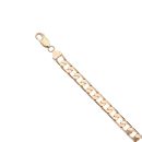 9ct Yellow Gold Curb Bracelet 8.5"