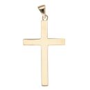 9ct Yellow Gold Cross Pendant