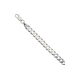 Silver Flat Curb Bracelet 8.5"