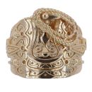 9ct Yellow Gold Saddle Ring