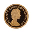1980 Elizabeth II Decimal Portrait UK Half Sovereign Boxed Coin