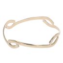 9ct Yellow Gold Wavy Bangle
