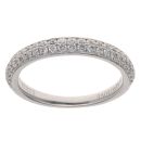 Vera Wang Love 18ct White Gold 0.37ct Brilliant Cut Diamond Fancy Ring