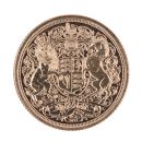 2022 Charles III Llantrisant Elizabeth II Memorial Full Sovereign Coin