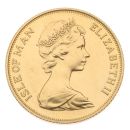 1973 Elizabeth II Isle Of Man Full Sovereign Coin