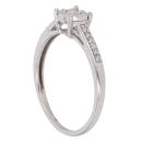 9ct White Gold 0.15ct Diamond Solitaire Ring