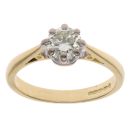 18ct Yellow Gold 0.75ct Brilliant Cut Diamond Solitaire Ring