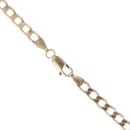 9ct Yellow Gold Curb Chain 18"