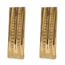 22ct Yellow Gold Grain Stud Earrings