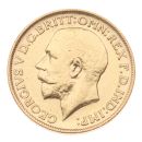 1911 George V Large Head UK Full Sovereign Coin