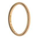 22ct Yellow Gold Plain Wedding Band 1mm