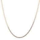 9ct Yellow Gold Curb Chain 20"