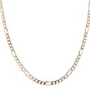 9ct Yellow Gold Figaro Chain 20"
