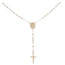9ct Yellow Gold Rosary Beads 24"