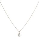 9ct Yellow Gold Opal Pendant and Chain 18"