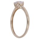 9ct Yellow Gold Cubic Zirconia Solitaire Ring