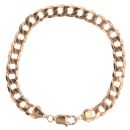 9ct Yellow Gold Curb Bracelet 8.5"