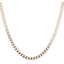 9ct Yellow Gold Curb Chain 20"