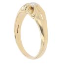 18ct Yellow Gold 0.25ct Diamond Signet Ring