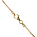 22ct Yellow and White Gold Fancy Bead Chain 18"