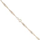 9ct Yellow Gold Twist Chain 18"
