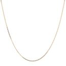9ct Yellow Gold Curb Chain 20"