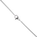 Unique & Co Stainless Steel and Gold IP Plated Cross Pendant and Chain 20"