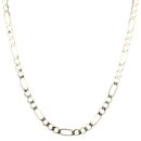 9ct Yellow Gold Figaro Chain 20"