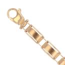 9ct Yellow Gold Fancy Bracelet 7.5"