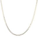 9ct Yellow Gold Curb Chain 18"