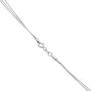 18ct White Gold 6.75ct Princess, Baguette And Brilliant Cut Diamond Cluster Pendant And Chain 16"