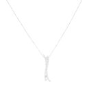18ct White Gold 0.40ct Diamond Pendant and Chain