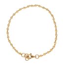 22ct Yellow Gold Eternity Bead Bracelet 6.5"