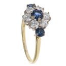 18ct Yellow Gold 0.90ct Brilliant Cut Diamond Cluster Ring