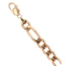 9ct Yellow Gold Curb Bracelet 9"