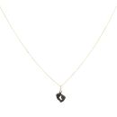 9ct Yellow Gold Baby Feet Chain 14"