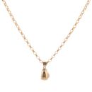 9ct Yellow Gold Belcher Boxing Glove Pendant And Chain 24"