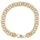 18ct Yellow Gold Fancy Bracelet 8.5"