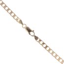 9ct Yellow Gold Curb Chain 22"