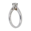 18ct White Gold 0.25ct Brilliant Cut Lab Grown Diamond Solitaire Ring